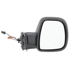 BLIC 5402-04-9212984P - Side mirror R (electric, embossed, with heating, electrically folding) fits: CITROEN BERLINGO II; PEUGEO