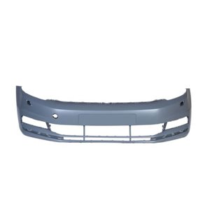 BLIC 5510-00-9551901Q - Bumper (front, with fog lamp holes, with headlamp washer holes, for painting, TÜV) fits: VW TOURAN II 05