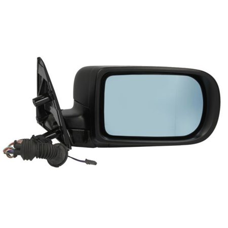 BLIC 5402-04-1121822P - Side mirror R (electric, aspherical, with heating, blue, under-coated) fits: BMW 7 E38 10.94-11.01