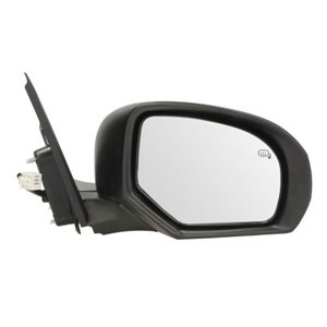BLIC 5402-18-2002434P - Side mirror R (electric, embossed, with heating, chrome, under-coated) fits: SUZUKI SWIFT IV 10.10-03.17