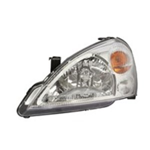DEPO 218-1127L-LD-EM - Headlamp L (H4, electric, without motor, insert colour: chromium-plated) fits: SUZUKI LIANA 07.01-12.07