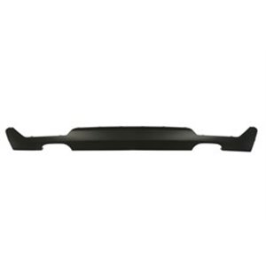 BLIC 5511-00-0070973KP - Bumper valance rear (M-PAKIET, black, with a cut-out for exhaust pipe: double; two) fits: BMW 4 F32, F3