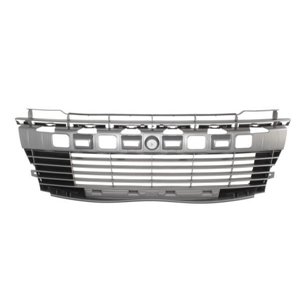 BLIC 6502-07-5507911P - Front bumper cover front (Middle, grey) fits: PEUGEOT 206+ 01.09-12.12