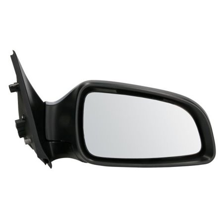BLIC 5402-04-1139239P - Side mirror R (electric, embossed, with heating, under-coated, electrically folding) fits: OPEL ASTRA H 