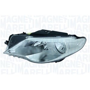 MAGNETI MARELLI 711307023029 - Headlamp R (halogen, 3*H7/W5W, electric, with motor, insert colour: chromium-plated) fits: VW PAS