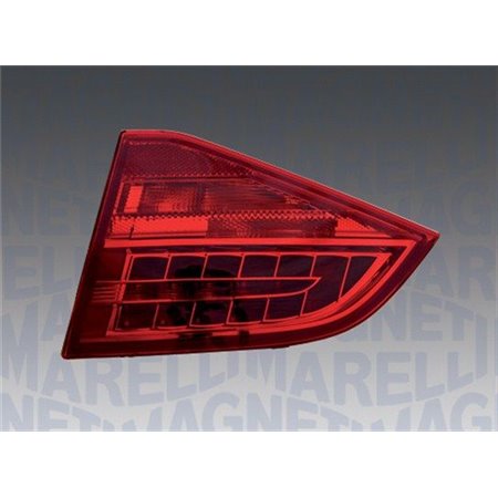 MAGNETI MARELLI 714021600801 - Rear lamp R (inner, H21W/LED, indicator colour red, glass colour red, with fog light) fits: AUDI 
