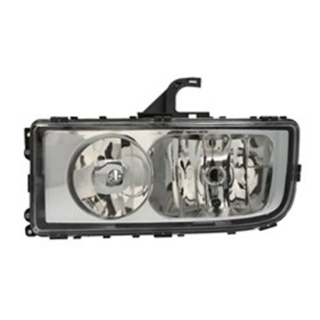 DEPO 440-1182L-LD-E - Headlamp L (H1/H7/W5W, manual, without motor, insert colour: silver) fits: MERCEDES AXOR 2 10.04-