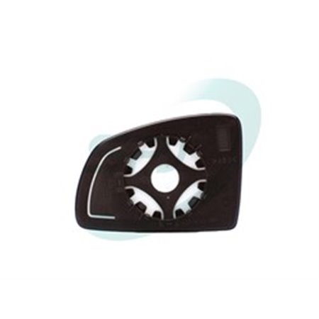 SPJ L-0354 - Side mirror glass R (embossed, with heating) fits: OPEL MERIVA A 05.03-05.10
