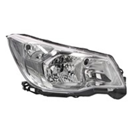 TYC 20-14499-05-9 - Headlamp R (H11/HB3, electric, insert colour: silver, indicator colour: silver) fits: SUBARU FORESTER 11.12-