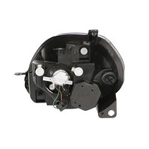 TYC 20-0849-35-2 - Headlamp R (H4, electric, with motor, insert colour: black) fits: FIAT GRANDE PUNTO 04.05-02.12
