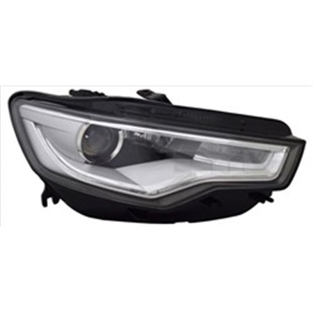 TYC 20-12879-06-2 - Headlamp R (D3S/H7/LED, electric, with motor) fits: AUDI A6 C7 11.10-04.15