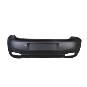 BLIC 5506-00-2070953P - Bumper (rear, with parking sensor holes, for painting) fits: FIAT PUNTO 02.12-08.18