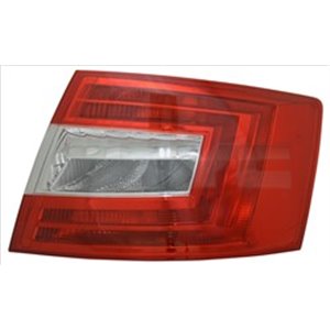 TYC 11-12671-01-2 - Rear lamp R (external) fits: SKODA OCTAVIA III Liftback 11.12-06.16