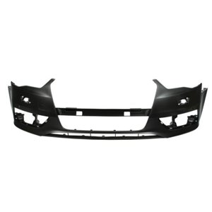 BLIC 5510-00-0027905Q - Bumper (front, with headlamp washer holes, number of parking sensor holes: 2, for painting, TÜV) fits: A