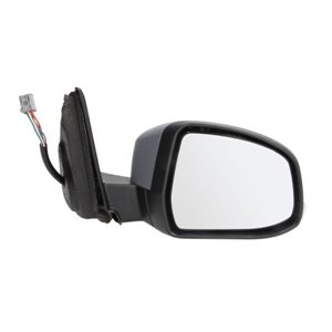 BLIC 5402-03-2001224P - Side mirror R (electric, embossed, with heating, chrome, under-coated, electrically folding, with lighti