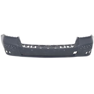 BLIC 5506-00-3580950P - Bumper (rear, number of parking sensor holes: 4, with rail holes, for painting) fits: MERCEDES GLK X204 