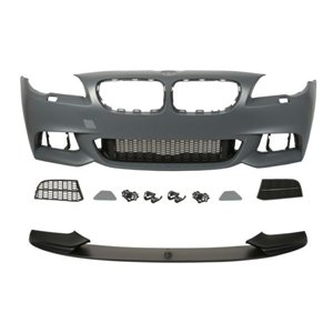 BLIC 5510-00-0067914KP - Bumper (front, with valance, M PERFORMANCE, with grilles, with headlamp washer holes, for painting) fit