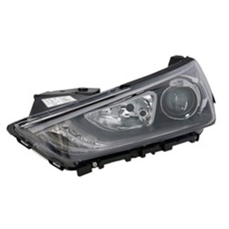 TYC 20-16290-15-2 - Headlamp L (H7/HB3, electric, with motor, insert colour: silver) fits: HYUNDAI IONIQ 10.16-