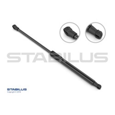 STABILUS 508362 - Gas spring trunk lid L/R max length: 434mm, sUV:142mm (for 3-door version) fits: LEXUS GX TOYOTA LAND CRUISER