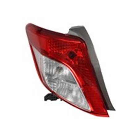 TYC 11-12228-05-2 - Rear lamp L (indicator colour white, glass colour red) fits: TOYOTA YARIS XP130 Hatchback 12.10-07.14
