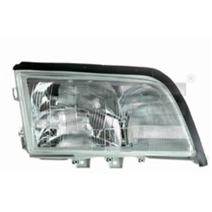 TYC 20-5259-08-2 - Headlamp R (2*H1/H3, pneumatic, insert colour: silver) fits: MERCEDES C T-MODEL (S202), C (W202)