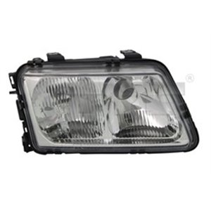 TYC 20-11228-05-2 - Headlamp L (H4/H7, electric, without motor, insert colour: silver) fits: AUDI A3 8L 09.96-12.99