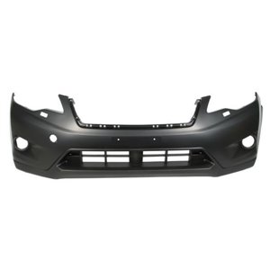 BLIC 5510-00-6735903P - Bumper (front, with fog lamp holes, with headlamp washer holes, partly for painting) fits: SUBARU XV 03.