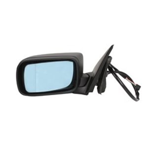 BLIC 5402-04-1151829 - Side mirror L (electric, aspherical, blue, under-coated) fits: BMW 3 E46 02.98-09.06