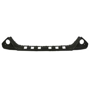 5511-00-8103220P Bumper valance front (with fog lamp holes, with rail holes, black