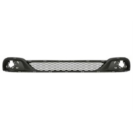 BLIC 6502-07-0914916P - Front bumper cover front (plastic, black) fits: CHRYSLER VOYAGER 09.11-09.16