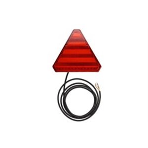 WAS 1618 P W243 - Rear lamp R (LED, 12/24V, with indicator, with stop light, parking light, with plate lighting, triangular refl