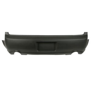 BLIC 5506-00-2585950P - Bumper (rear, for painting, with a cut-out for exhaust pipe: two) fits: FORD MUSTANG 09.04-02.09