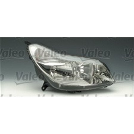 VALEO 088840 - Headlamp L (halogen, H1/H7, electric, with motor, indicator colour: transparent) fits: CITROEN C5 I 09.04-01.08