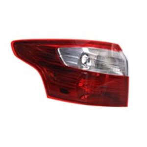 TYC 11-11852-16-2 - Rear lamp L (LED, indicator colour white, glass colour red) fits: FORD FOCUS III Station wagon 07.10-11.14