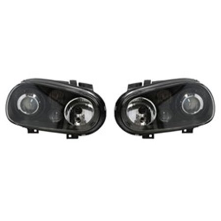 DEPO 441-1183PXNDAE2 - Headlamp L/R (H1/H3/H7, electric, without motor, insert colour: black) fits: VW GOLF IV 08.97-06.06
