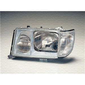 MAGNETI MARELLI 711305621804 - Headlamp glass L fits: MERCEDES E (W124) 06.93-03.98