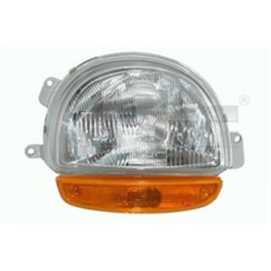 TYC 20-5011-15-2 - Headlamp R (H4/W5W, electric, without motor) fits: RENAULT TWINGO I 03.93-12.98