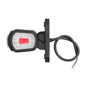 TRUCKLIGHT SM-UN190L - Outline marker lights L, orange/red/white, LED, surface, hose length 300, on short arm, 12/24V (IP68)