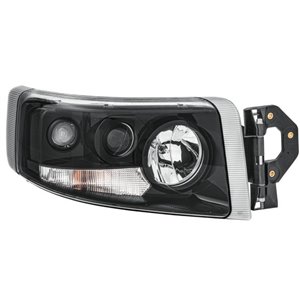 HELLA 1EL 011 899-301 - Headlamp R (H1/H3/H7/PY21W/W5W, manual, insert colour: black, indicator colour: transparent) fits: RVI P