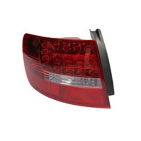 DEPO 446-1905L-UE-CR - Rear lamp L (external, LED/P21W, indicator colour white, glass colour red) fits: AUDI A6 C6 Station wagon