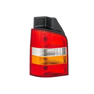 HELLA 2SK 008 579-091 - Rear lamp L (P21/4W/P21W, indicator colour yellow, glass colour red/transparent/white/yellow, with fog l