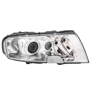 HELLA 1EL 246 042-101 - Headlamp R (halogen, H3/H7/PY21W/W5W, electric, with motor, insert colour: chromium-plated, indicator co