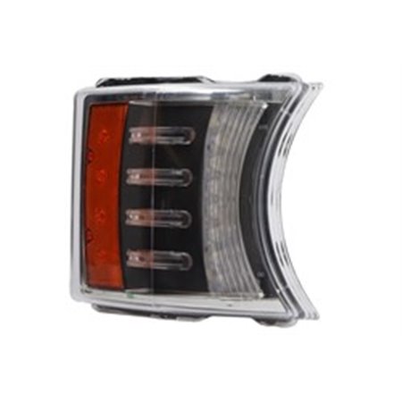 AUGER 92233 - Indicator lamp front L/R (glass colour: orange/transparent, LED, daytime running lights) fits: SCANIA P,G,R,T 01.0
