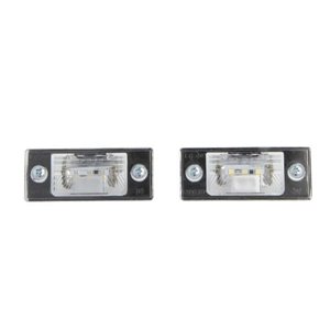 BLIC 5402-053-10-930 - Licence plate lighting (LED, set) fits: VW BORA, GOLF IV, GOLF V, PASSAT B6, TIGUAN I, TIGUAN II, TOUAREG
