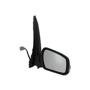 BLIC 5402-04-9222398P - Side mirror R (electric, embossed, with heating, under-coated, with lighting) fits: FORD C-MAX, FOCUS C-