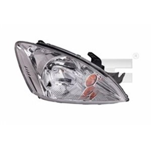 TYC 20-0469-25-2 - Headlamp R (H4, electric, without motor, insert colour: chromium-plated) fits: MITSUBISHI LANCER VII