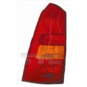 TYC 11-0311-01-2 - Rear lamp R (indicator colour orange, glass colour red) fits: FORD FOCUS Station wagon 10.98-11.04