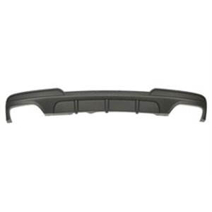 BLIC 5511-00-0067970KP - Bumper valance rear (M PERFORMANCE, with a cut-out for exhaust pipe: double; two) fits: BMW 5 F10, F11 