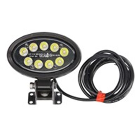 WAS 1307 W164 - Working lamp (LED, 12/24/60V, 50W, 5000lm, number of diodes: 9, length: 150mm, height: 131mm, depth: 44mm, focus