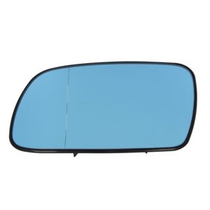 BLIC 6102-02-1251315P - Side mirror glass L (aspherical, blue) fits: CITROEN XSARA; PEUGEOT 407 04.97-12.10